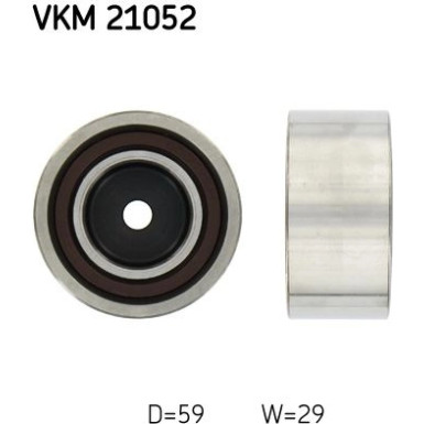 SKF Umlenk-/Führungsrolle, Zahnriemen VKM 21052 SKF Umlenk-/Führungsrolle, Zahnriemen VKM 21052