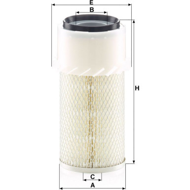 MANN-FILTER C 14 179 X Sekundärluftfilter MANN-FILTER C 14 179 X Sekundärluftfilter