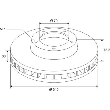 Bremsscheibe 672787 Bremsscheibe 672787