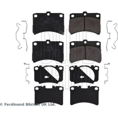 Blue Print Bremsbelagsatz, Scheibenbremse ADD64223