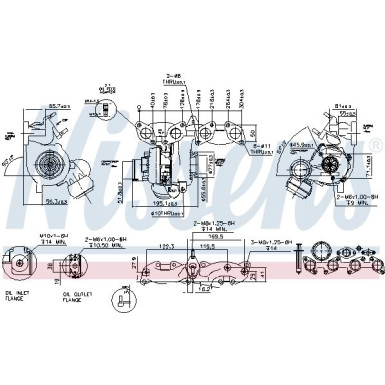 Nissens Turbolader 93135