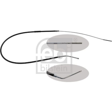 FEBI BILSTEIN 01756 Seilzug, Feststellbremse
