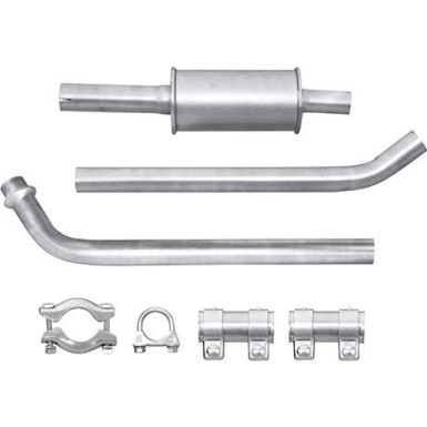 Hella Vorschalldämpfer Easy2Fit – PARTNERED with Faurecia 8LB 366 022-761