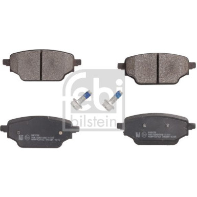 febi bilstein Bremsbelagsatz, Scheibenbremse 193457