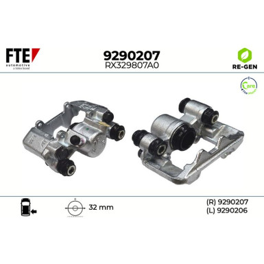 FTE Bremssattel 9290207