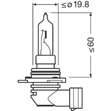 Osram Glühlampe, Hauptscheinwerfer COOL BLUE® INTENSE (Next Gen) 9012CBN