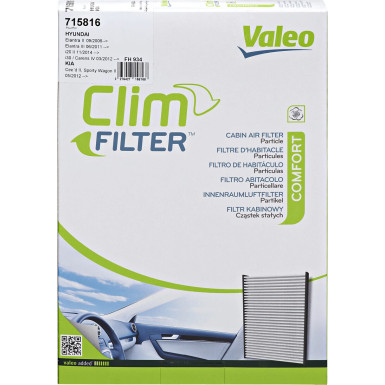 Valeo Filter, Innenraumluft VALEO ESSENTIAL 715816 Valeo Filter, Innenraumluft VALEO ESSENTIAL 715816