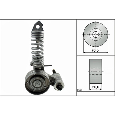 Spannarm, Keilrippenriemen 533 0085 30 Spannarm, Keilrippenriemen 533 0085 30