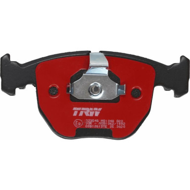 TRW Bremsbelagsatz, Scheibenbremse DTEC COTEC GDB1261DTE