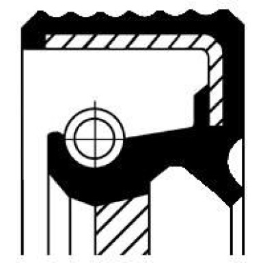 Corteco Wellendichtring, Schaltgetriebe 01031967B