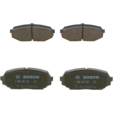 Bremsbelagsatz, Scheibenbremse 0 986 424 303