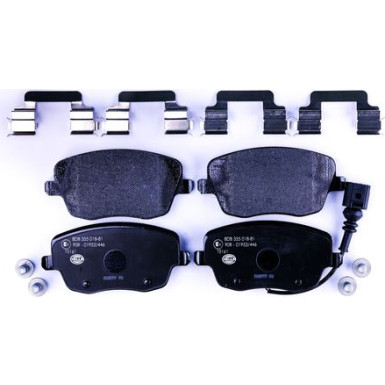Hella Bremsbelagsatz, Scheibenbremse 8DB 355 018-811 Hella Bremsbelagsatz, Scheibenbremse 8DB 355 018-811