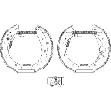Bremsbackensatz 84052900 Bremsbackensatz 84052900