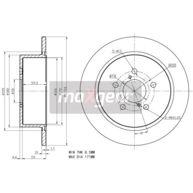 Bremsscheibe 19-2356