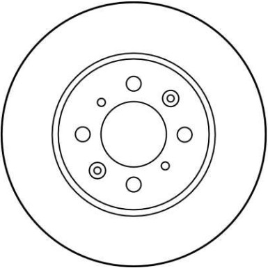 TRW Bremsscheibe DF2792 TRW Bremsscheibe DF2792