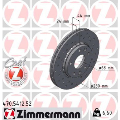 Bremsscheibe 470.5412.52 Bremsscheibe 470.5412.52