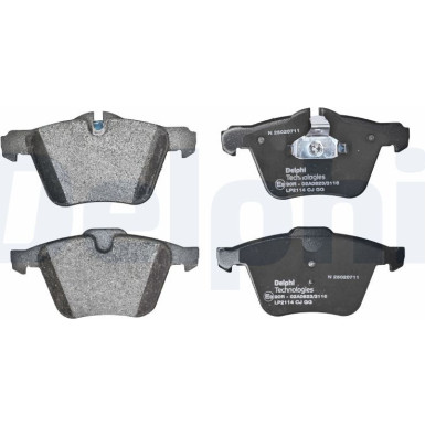 Bremsbelagsatz, Scheibenbremse LP2114 Bremsbelagsatz, Scheibenbremse LP2114