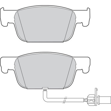 Valeo Bremsbelagsatz, Scheibenbremse ESSENTIAL 302320