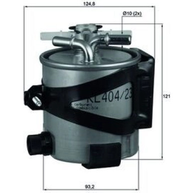 Kraftstofffilter KLH 44/22 Kraftstofffilter KLH 44/22