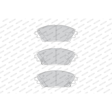 Ferodo Bremsbelagsatz, Scheibenbremse PREMIER ECO FRICTION FDB4446 Ferodo Bremsbelagsatz, Scheibenbremse PREMIER ECO FRICTION FDB4446