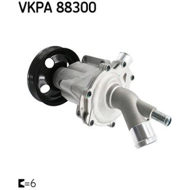 SKF Wasserpumpe VKPA 88300