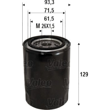 Valeo Ölfilter 586095