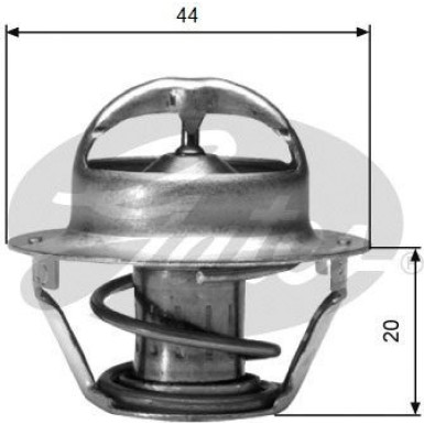 Thermostat, Kühlmittel TH03088G1