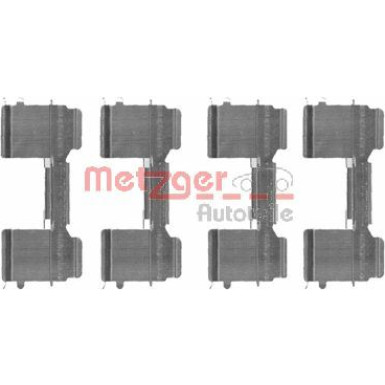Metzger Zubehörsatz, Scheibenbremsbelag 109-1726