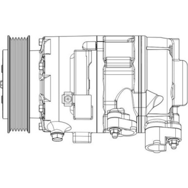Kompressor, Klimaanlage ACP 634 000P Kompressor, Klimaanlage ACP 634 000P