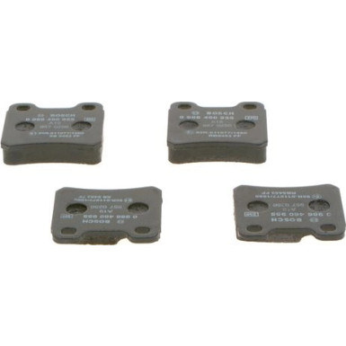 BOSCH Bremsbelagsatz, Scheibenbremse 0 986 460 955