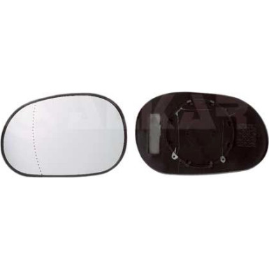Spiegelglas, Außenspiegel 6451224 Spiegelglas, Außenspiegel 6451224
