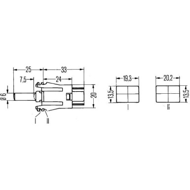 Hella Schalter, Türkontakt 6ZF 004 229-011