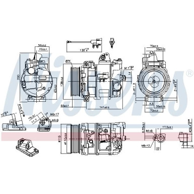 Kompressor, Klimaanlage 890082 Kompressor, Klimaanlage 890082