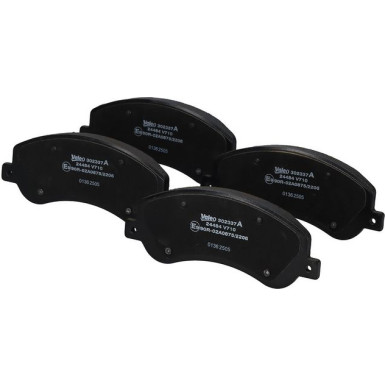 Valeo Bremsbelagsatz, Scheibenbremse EXPERT 302337A Valeo Bremsbelagsatz, Scheibenbremse EXPERT 302337A