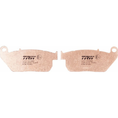 TRW Bremsbelagsatz, Scheibenbremse Sinter Street MCB753SV