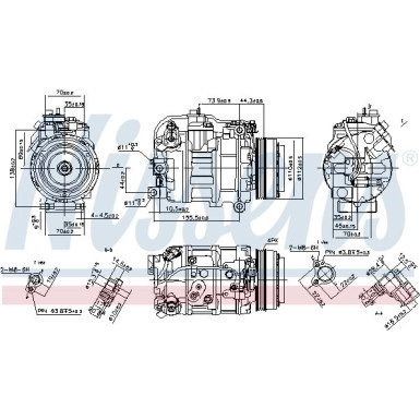 Kompressor, Klimaanlage 890218 Kompressor, Klimaanlage 890218