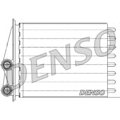 Denso Wärmetauscher, Innenraumheizung DRR23020