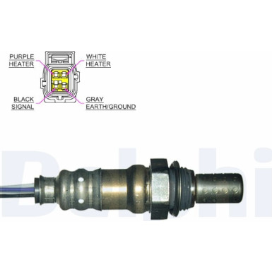 Delphi Lambdasonde ES20228-12B1 Delphi Lambdasonde ES20228-12B1