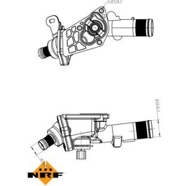 Thermostat, Kühlmittel 725078 Thermostat, Kühlmittel 725078