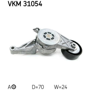 SKF Spannrolle, Keilrippenriemen VKM 31054