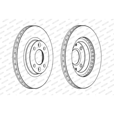 Bremsscheibe DDF2327C Bremsscheibe DDF2327C