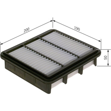BOSCH F 026 400 063 Luftfilter BOSCH F 026 400 063 Luftfilter