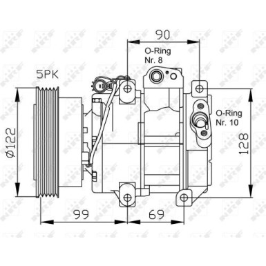 Kompressor, Klimaanlage 32442G Kompressor, Klimaanlage 32442G