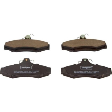 Maxgear Bremsbelagsatz, Scheibenbremse 19-2945 Maxgear Bremsbelagsatz, Scheibenbremse 19-2945