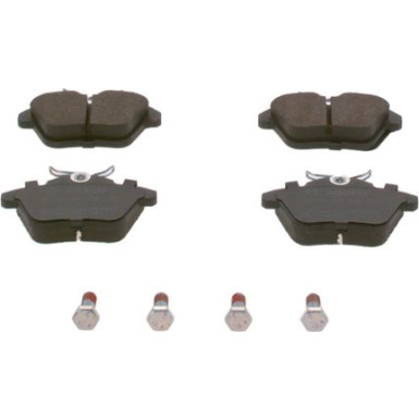 BOSCH Bremsbelagsatz, Scheibenbremse 0 986 494 020