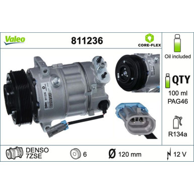 Kompressor, Klimaanlage 811236 Kompressor, Klimaanlage 811236