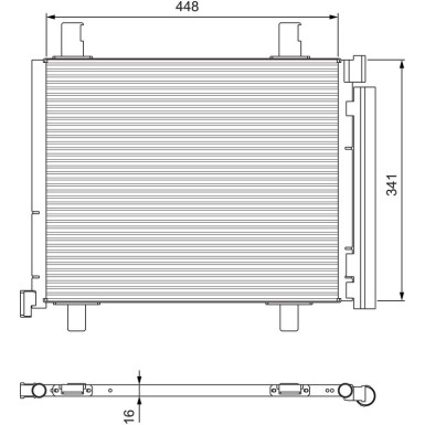 Kondensator, Klimaanlage 814168
