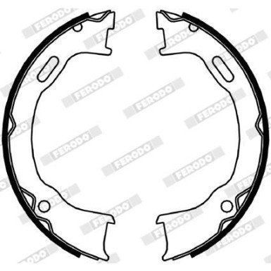 Ferodo Bremsbackensatz, Feststellbremse PREMIER FSB4061