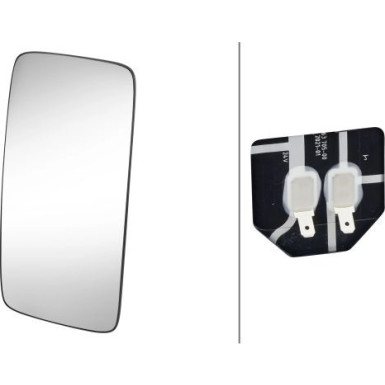 Spiegelglas, Außenspiegel 9MX 563 716-032 Spiegelglas, Außenspiegel 9MX 563 716-032