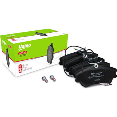 Valeo Bremsbelagsatz, Scheibenbremse EXPERT 302217A Valeo Bremsbelagsatz, Scheibenbremse EXPERT 302217A